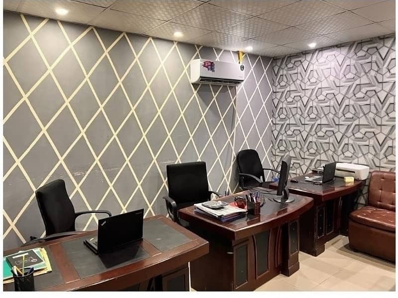 Area 310 Sq. ft Office For Sale Monthly Rental income 40k Best Investment on Main Boulevard Gulberg Lahore Original Pics 5