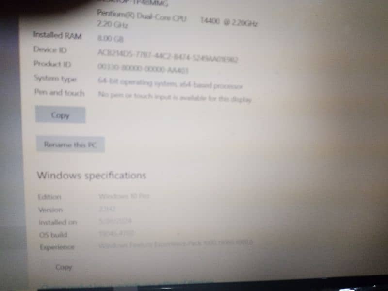 Acer aspire 8735z with 8 gb ram 60gb SSD plus 320HDD without battery 5