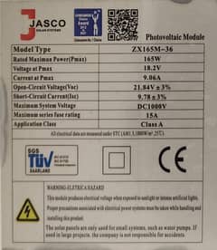 jinko solar 165W 2 plate with angel and mppt 70 amp available ok pice