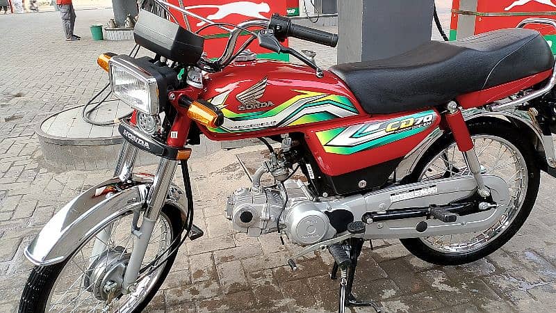 Honda 70 brand new condition isb rigester 90 number laga hua h 6