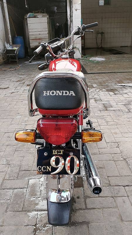 Honda 70 brand new condition isb rigester 90 number laga hua h 7