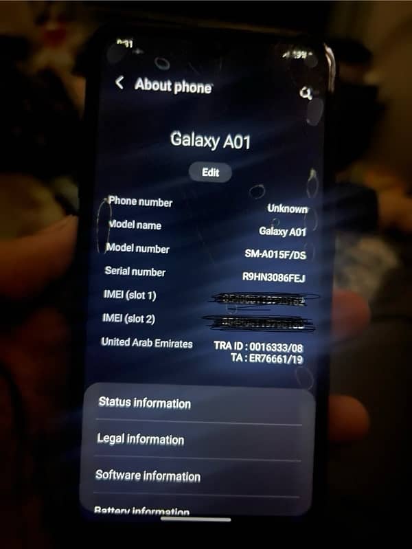 samsung A01 urgent sell 0