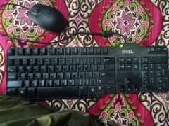 gaming pc 24 inch lcd dell mouse and keyboard