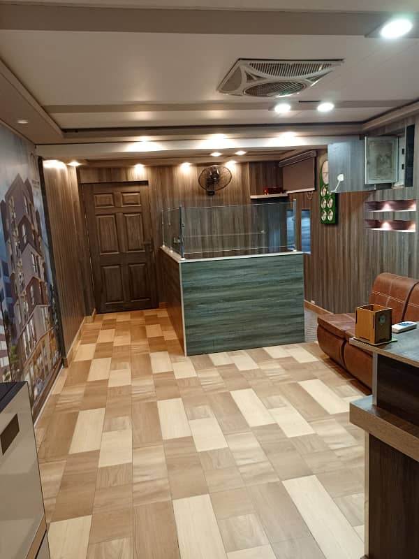 NEAR 26 STREET VIP LAVISH FURNISHED OFFICE FOR RENT 24 & 7 TIME MEZNINE FLOOR 7