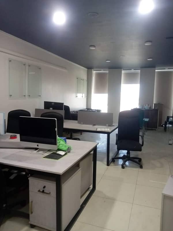 NEAR 26 STREET VIP LAVISH FURNISHED OFFICE FOR RENT 24 & 7 TIME MEZNINE FLOOR 13