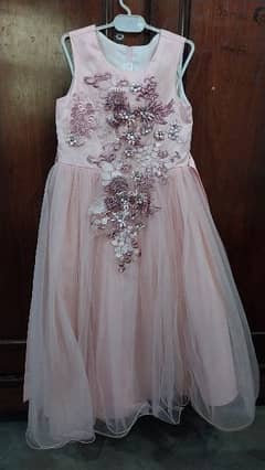 Pink Princess Maxi Frock for Weddings/Formal Events