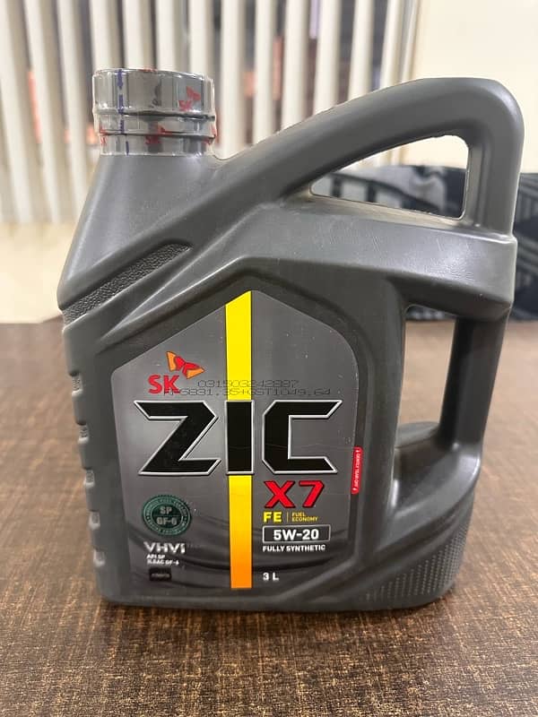 zic engine oil 5w-20 3L 2