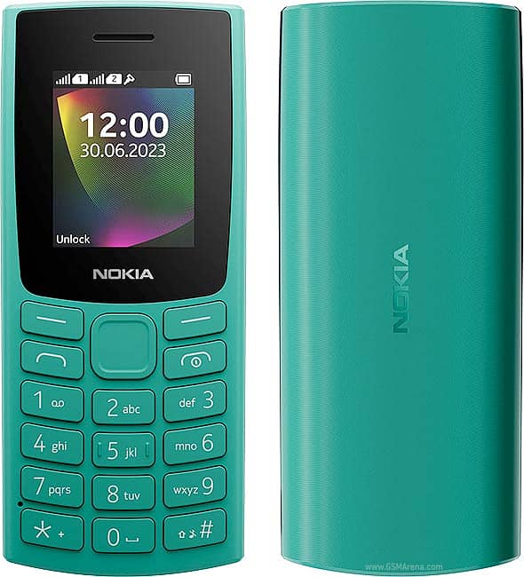 Nokia 106 2023 Original Box Pack With 1 Year Warranty Dual Sim 0