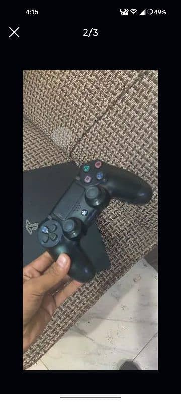 PS4 PRO Black 1