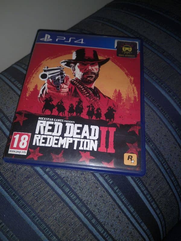 red dead redemption 2 cd for play station 4 if want don't call just dm 0