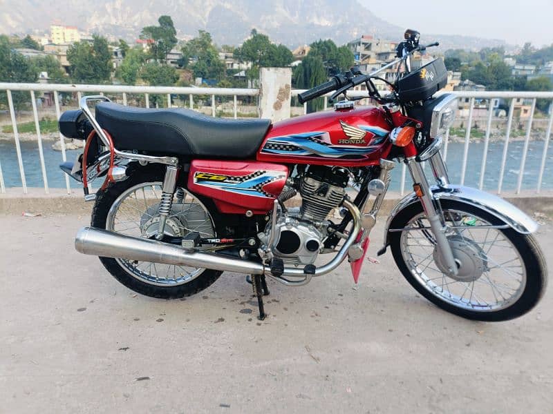 HONDA 124 24 MODEL, MUZAFFARABAD NUMBER 1