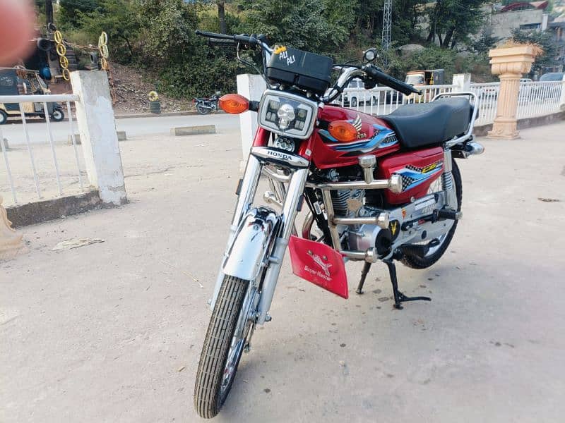 HONDA 124 24 MODEL, MUZAFFARABAD NUMBER 2