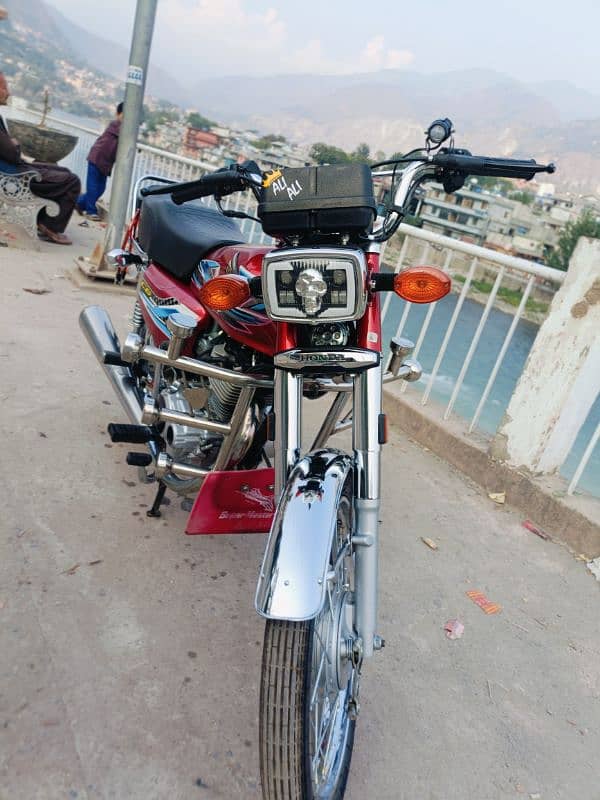 HONDA 124 24 MODEL, MUZAFFARABAD NUMBER 6