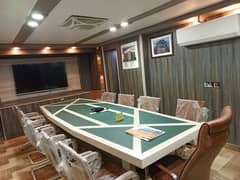 NEAR 26 STREET VIP LAVISH FURNISHED OFFICE FOR RENT 24 &7 TIME MEZNINE FLOOR