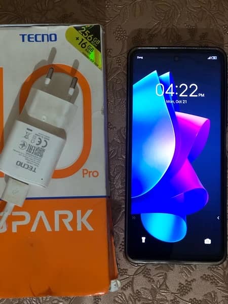 tecno spark 10 Pro 16/256 for sell with complete box and warranty 3