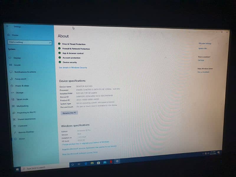 Desktop Pc For Sale With Monitor 5