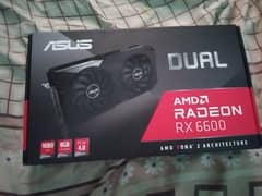 Rx 6600 Asus dual 8 gb