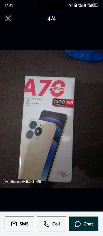 itel A70 3