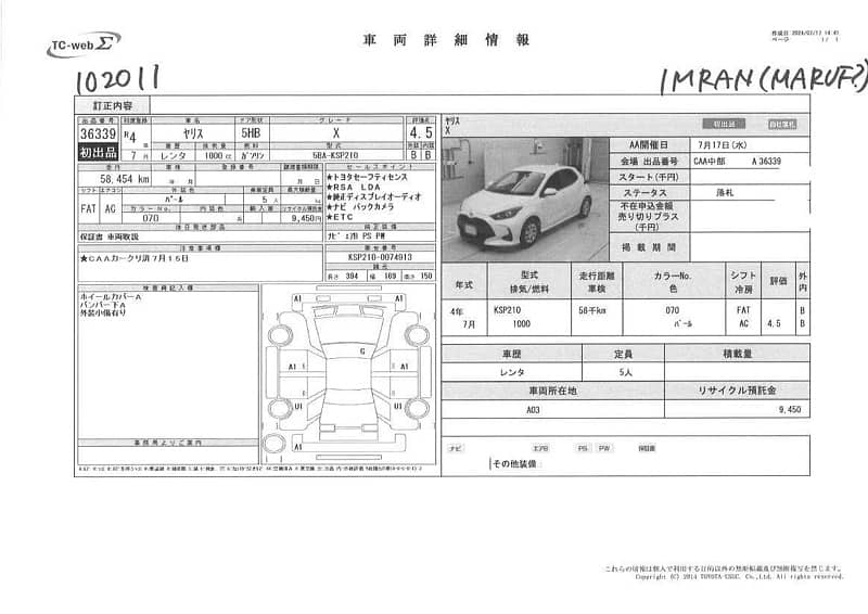 Toyota Yaris 2022 x key start 2