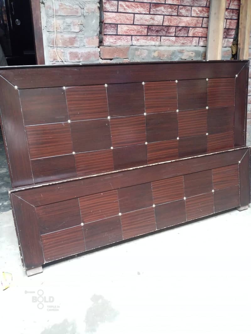 Wooden Bed For Sale - King Size 4