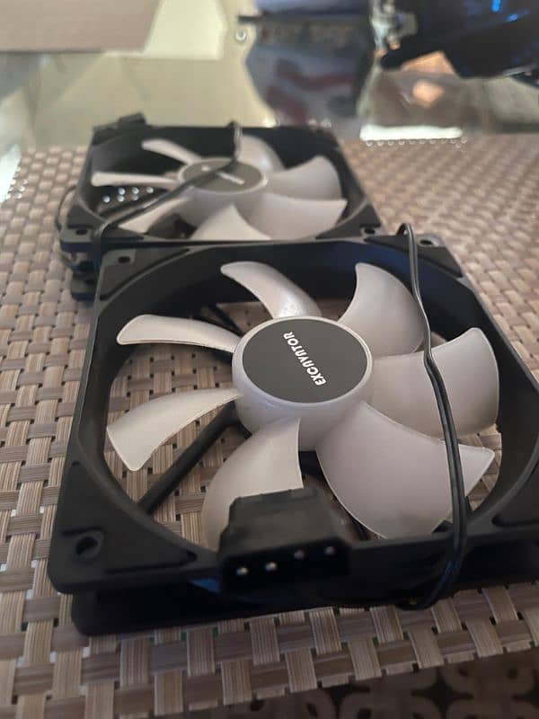 2X Excavator RGB CPU Fans 1