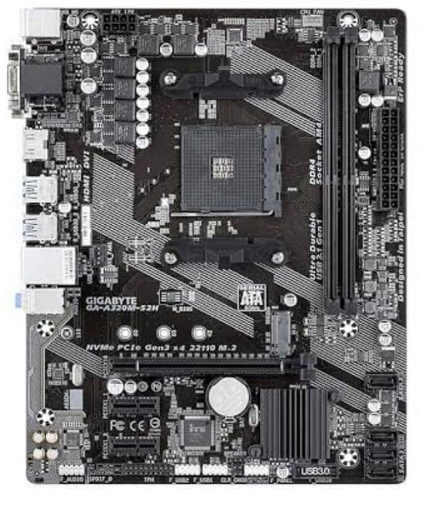 GIGABYTE A320M S2H MOTHERBOARD 0