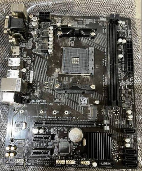 GIGABYTE A320M S2H MOTHERBOARD 2