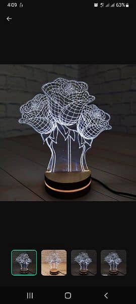 3d nigth lamp 2