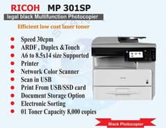 RICOH ALL IN ONE PHOTOCOPIER BRANDED FROM USA