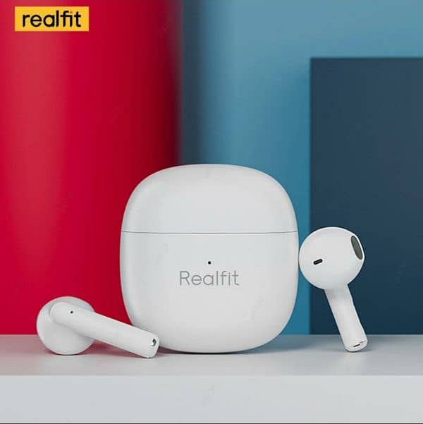 Realfit F1 True Wireless Earbuds with  Compact Charging Case 2