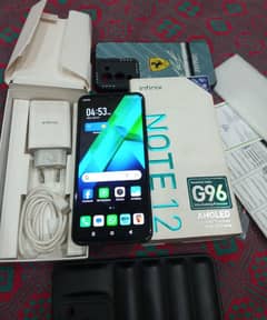 Infinix Note 12(8 128)full box k 7 bilkul new jasi halat my03143400998