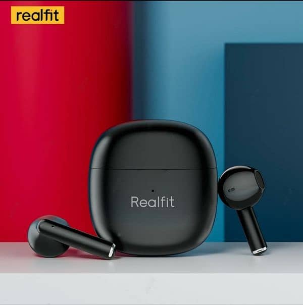 Realfit F1 True Wireless Earbuds with  Compact Charging Case 2