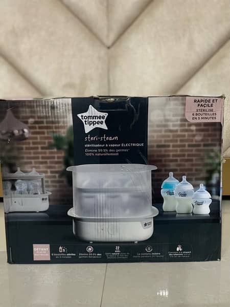 Tommie Tippee feeding bottle set,warmer and sterilizer 1