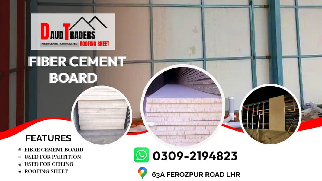 Fiber Cement Board / Dry partition 0