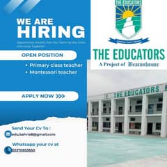 Female Teachers/ Faculty Required