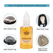 30Ml Wig Glue Remover For Lace Wig/Toupee/Closure/Tape Hair Extension 2