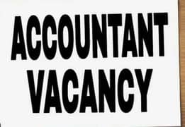 Male Accountant Required