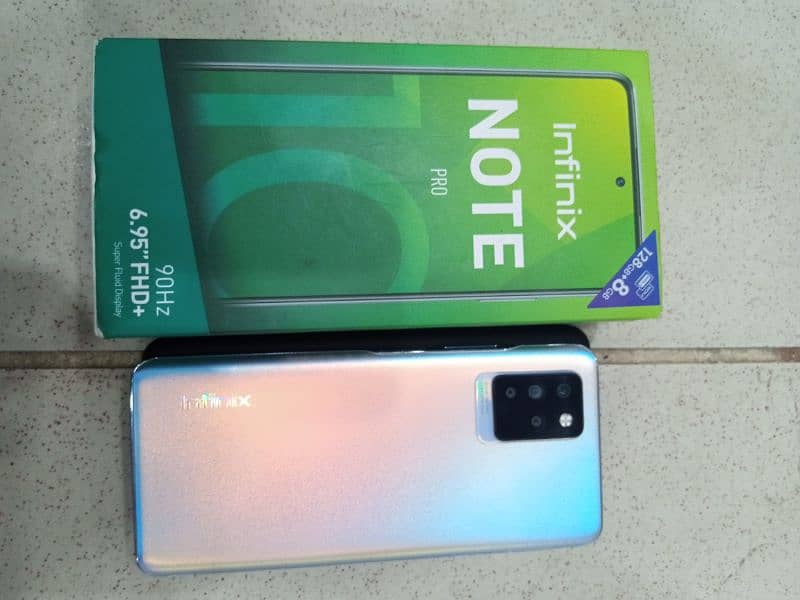 infinix note 10 pro (8)Gb Ram (128)Gb Rom content: 03100044654 2