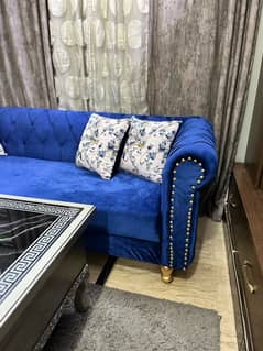 L shape sofa used like new