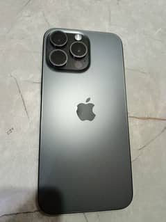 iphone 15 Pro max black titanium JV 256    03456813382