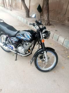 Suzuki gs 150 model  2021 urgent sale 10 by 10 condition 0