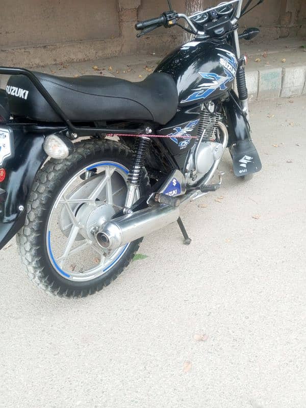 Suzuki gs 150 model  2021 urgent sale 10 by 10 condition 1