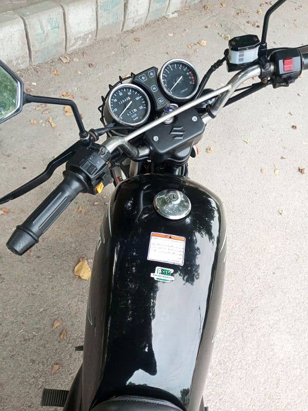 Suzuki gs 150 model  2021 urgent sale 10 by 10 condition 2