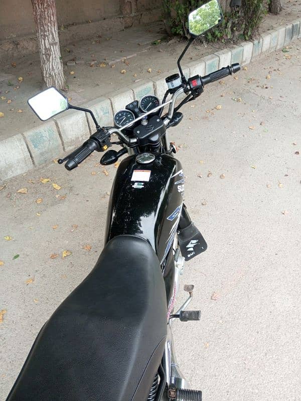 Suzuki gs 150 model  2021 urgent sale 10 by 10 condition 5