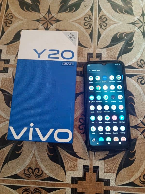 vivo y20 4gb 64 gb 8