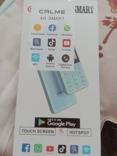 Calme 4g smart . touch and type . 03065166011.