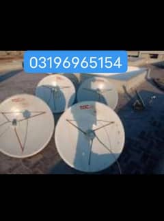 9 Dish Antennas and services and TV 03196965154