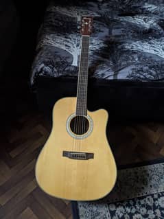 Ibanez semi acoustic guitar for sale (with yamaha bag)