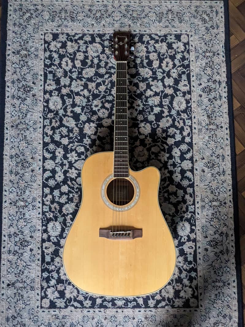 Ibanez semi acoustic guitar for sale (with yamaha bag) 1