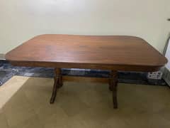 pure wood 8 seater table without chairs 0